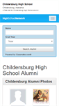 Mobile Screenshot of childersburghighschool.org