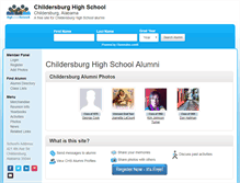 Tablet Screenshot of childersburghighschool.org